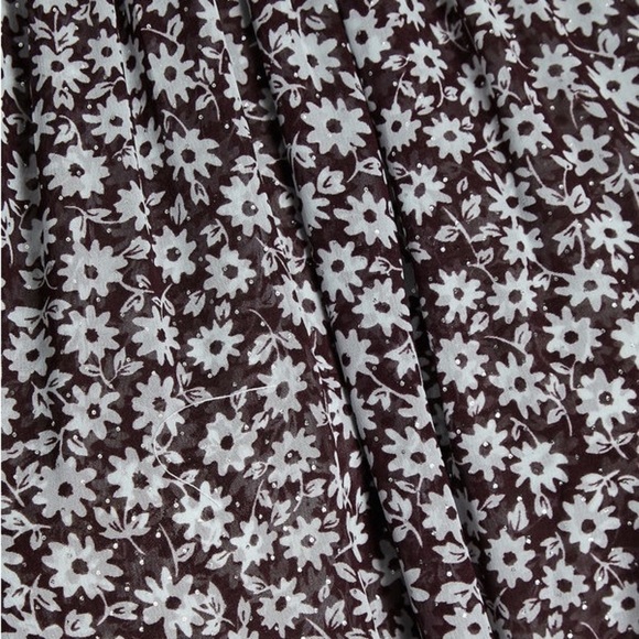 Sabina Musayev Floral-Print Tiered Gown New Size Small - Picture 5 of 13